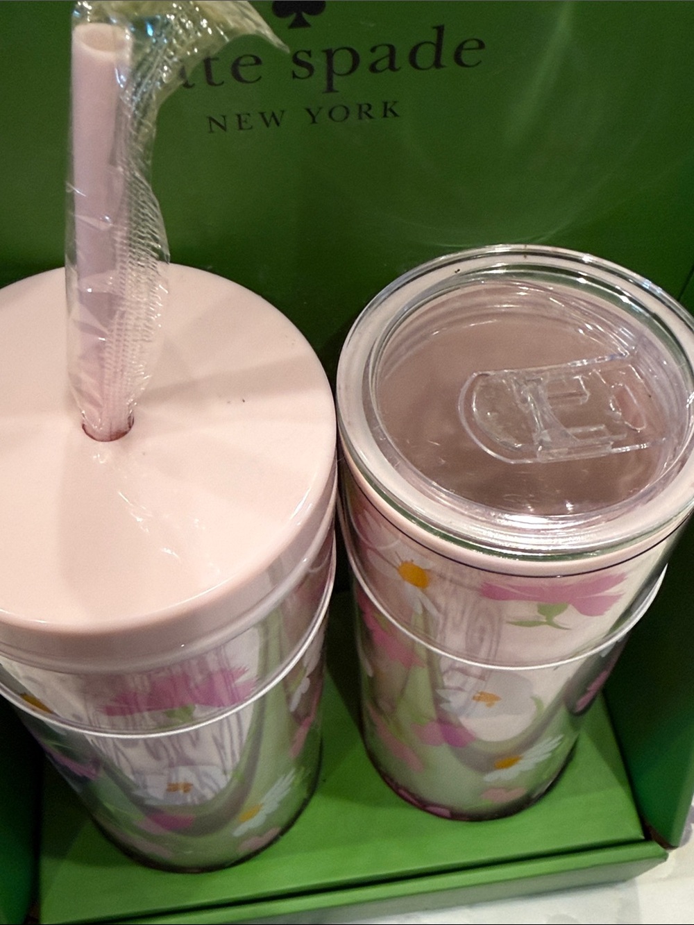 kate spade floral waltz Tumbler and thermal mug set nwt - Picture 5 of 5